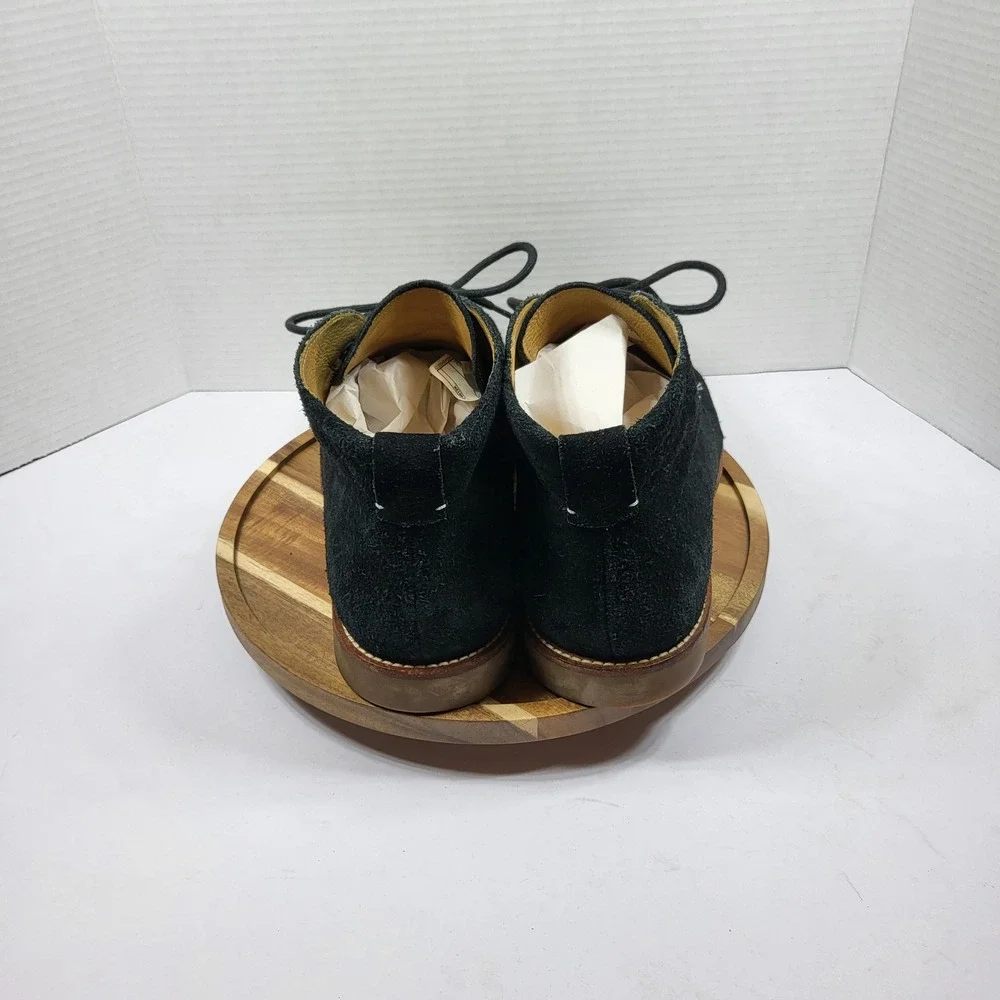 UGG Men's Leighton Chukka Boots 1000715 Black Suede Leather Lined Size 13‎ US